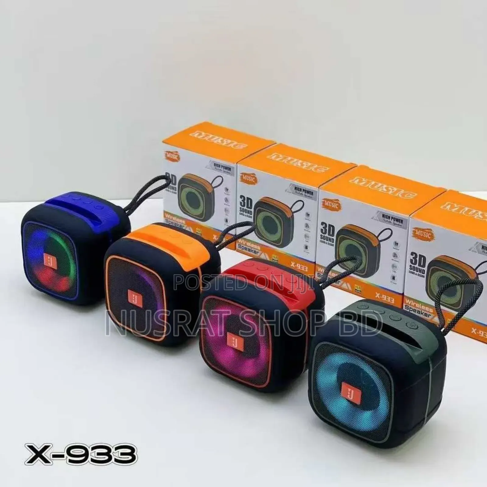 X-933 Wireless Portable Speaker
Code : 11736