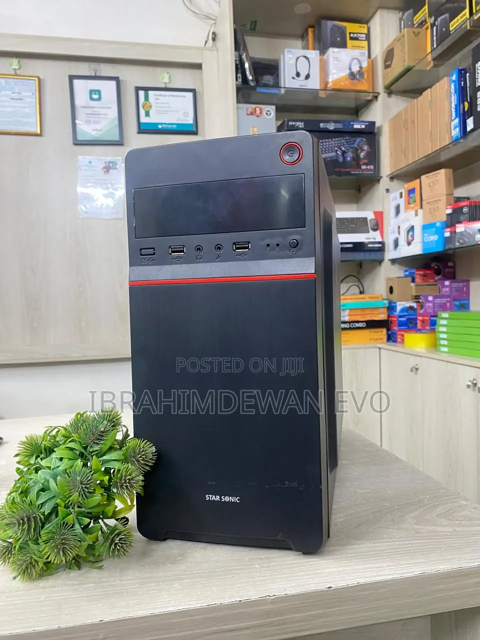 Desktop Pc Intel Core I3 4th Gen 3.80ghz,Ddr- 3 8gb Ram , Ssd: 120gb