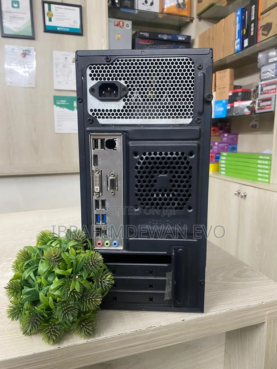 Desktop Pc Intel Core I3 4th Gen 3.80ghz,Ddr- 3 8gb Ram , Ssd: 120gb