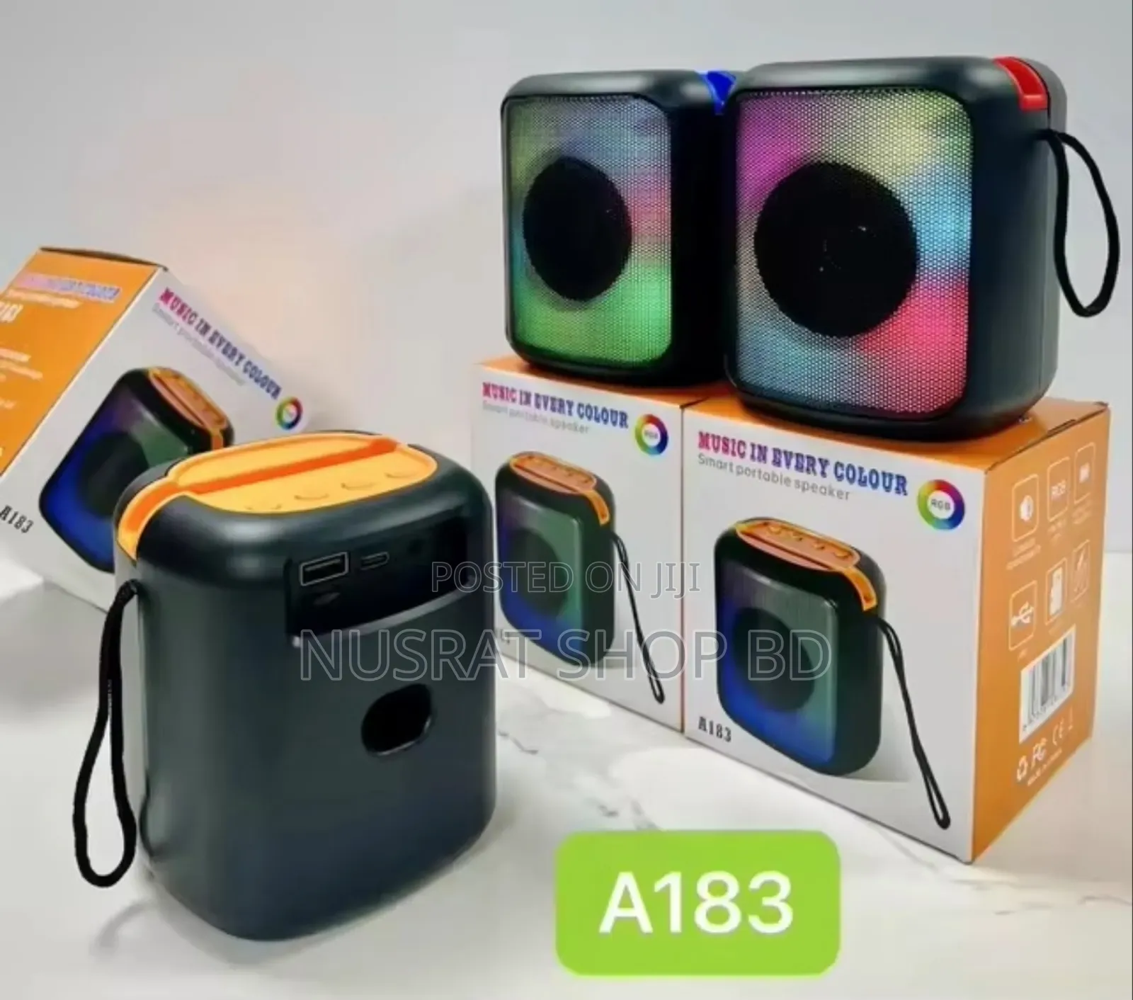 A183 - 5w Wireless Speaker
Code : 11698