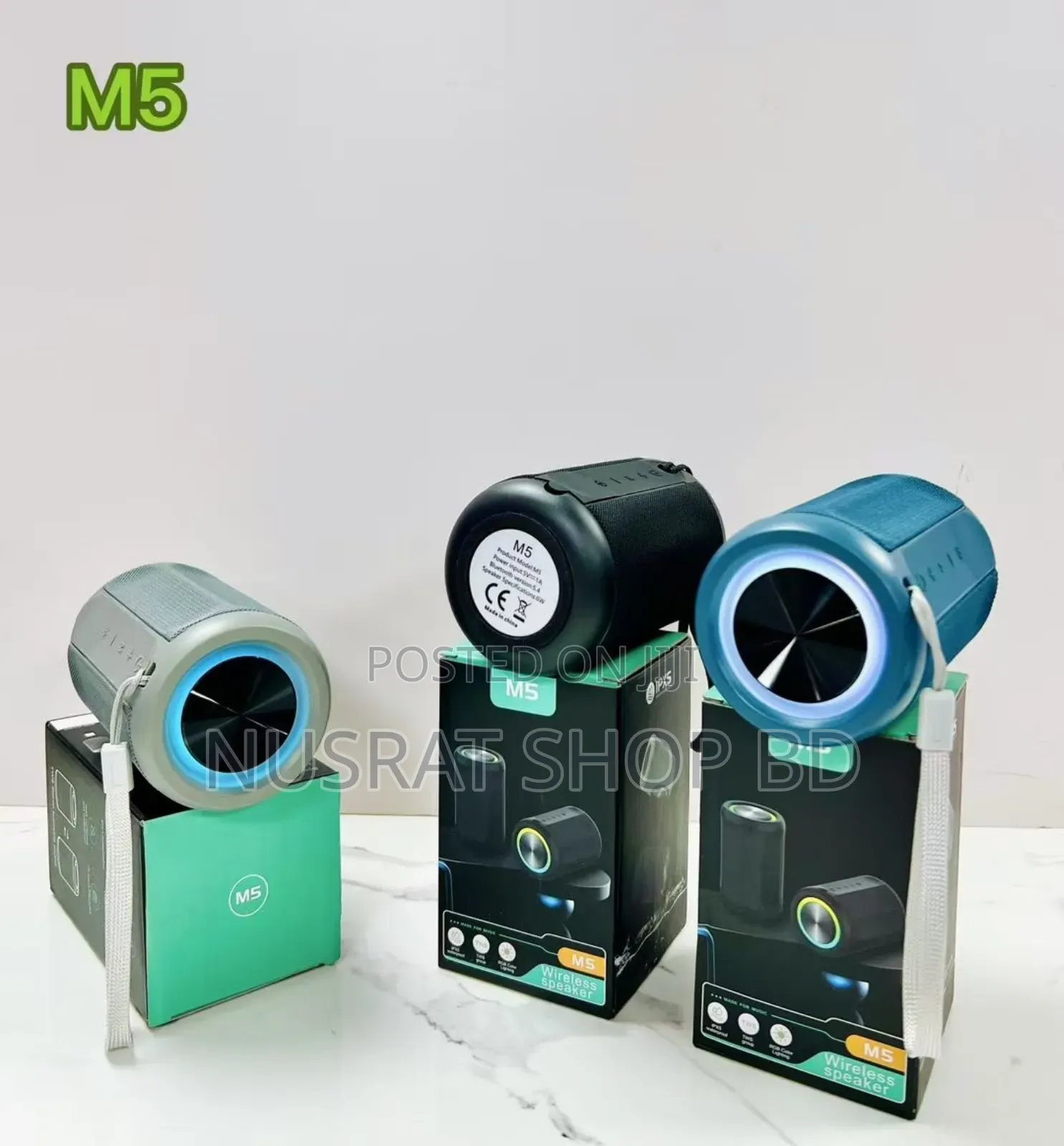 M5 Wireless Portable Bluetooth Speaker Code : 11482