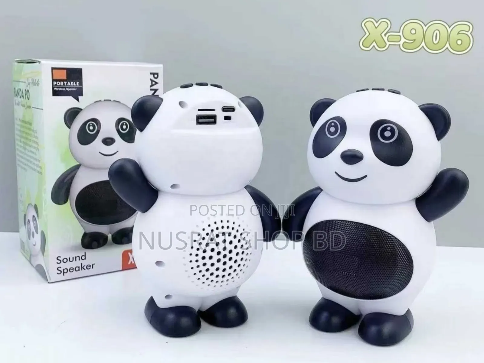 X-906 Panda Wireless Bluetooth Speaker
Code : 11376