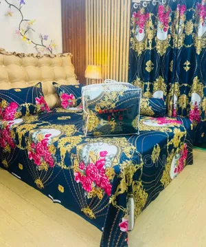 Photo - 5 Pieces Comforter Set ৫ পিস কম্ফর্টার সেট এর সাথে পাবেন