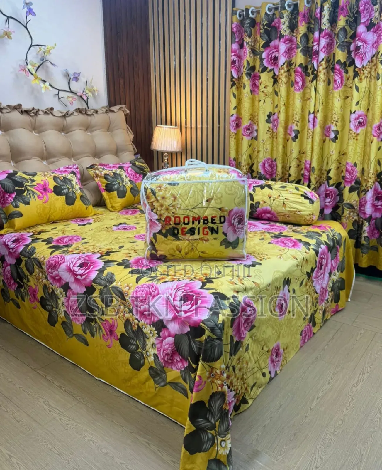 5 Pieces Comforter Set ৫ পিস কম্ফর্টার সেট এর সাথে পাবেন