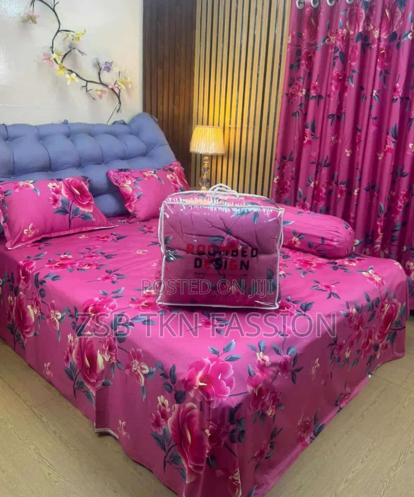5 Pieces Comforter Set ৫ পিস কম্ফর্টার সেট এর সাথে পাবেন