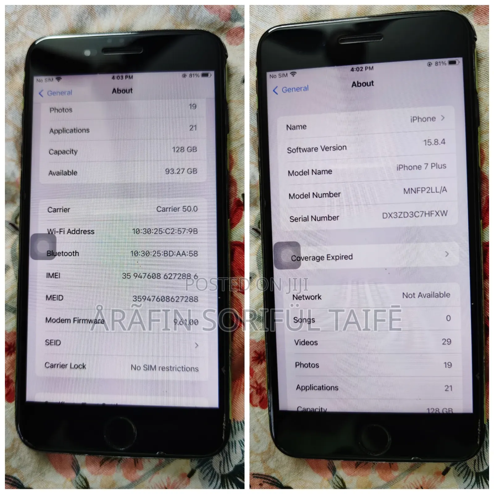 Apple iPhone 7 Plus 128 GB Black