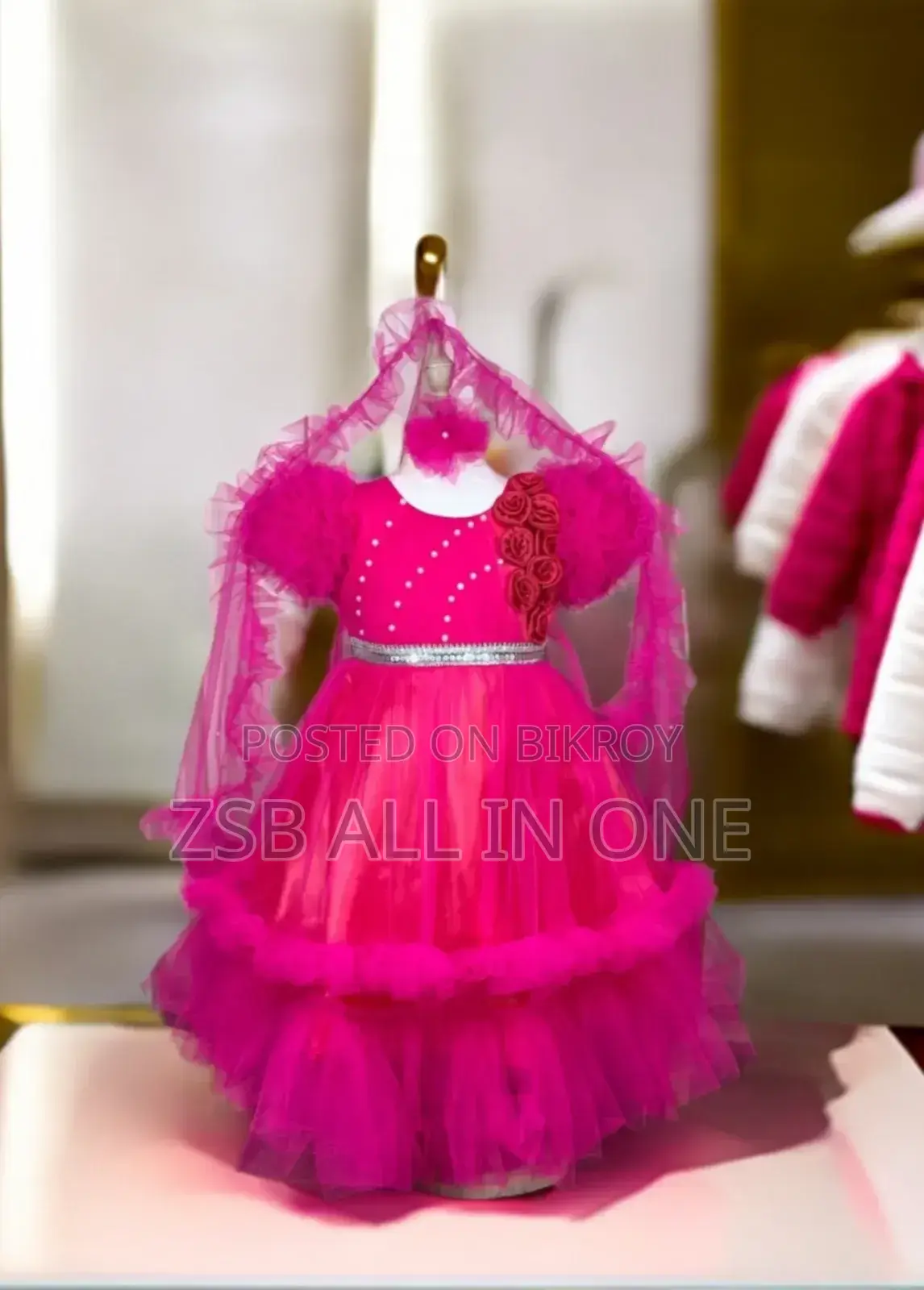 Baby Party Gown (Pori Dress) Indian High Quality