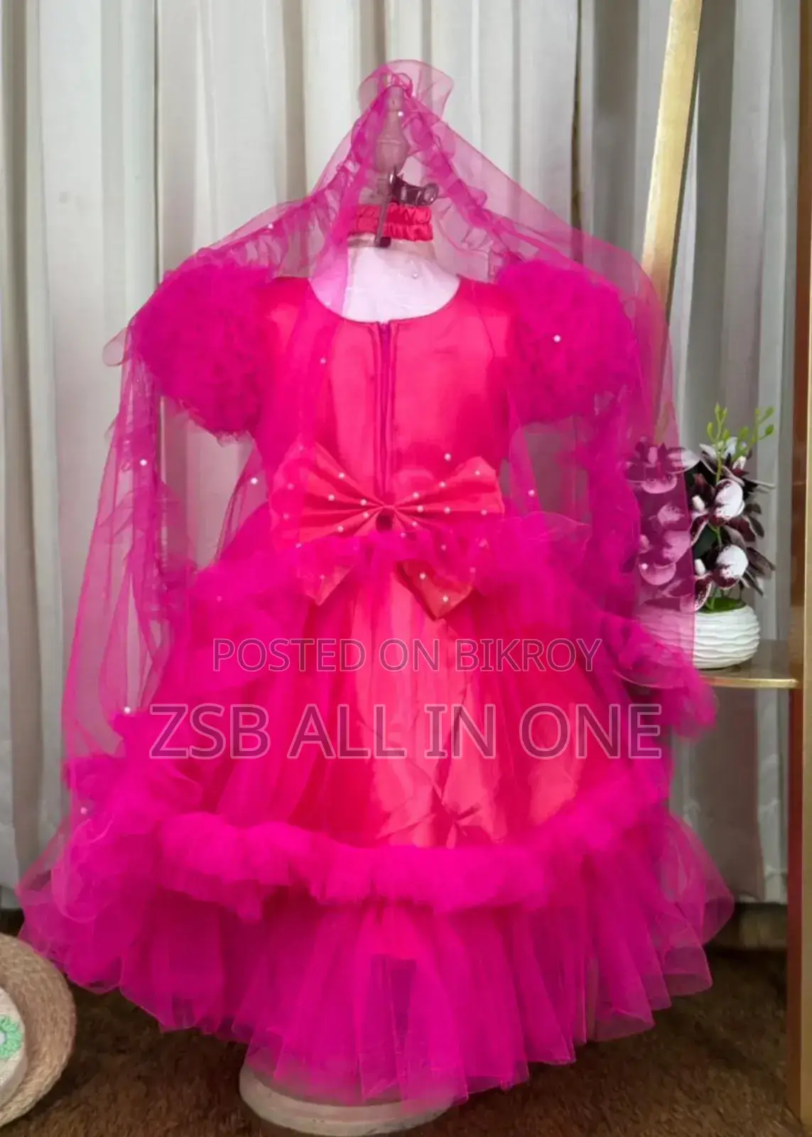 Baby Party Gown (Pori Dress) Indian High Quality