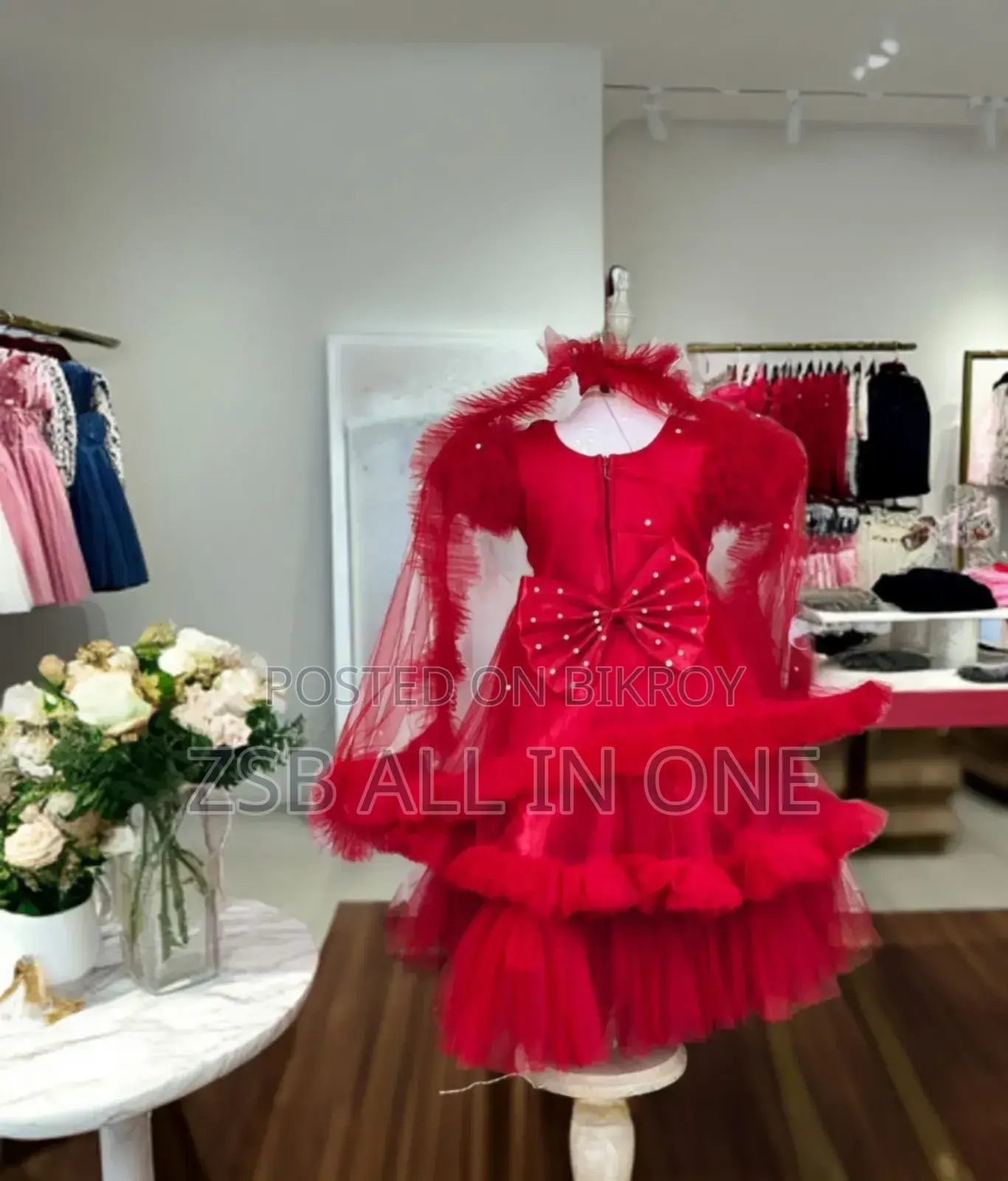 Baby Party Gown (Pori Dress) Indian High Quality
