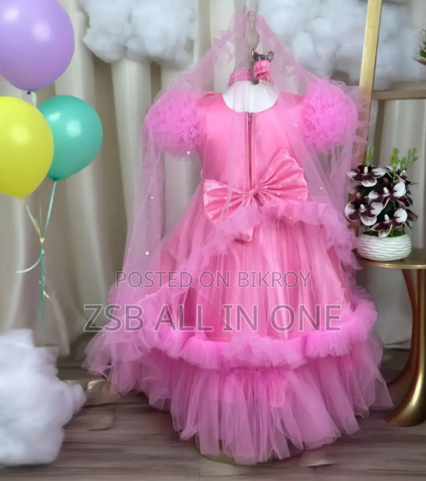 Baby Party Gown (Pori Dress) Indian High Quality