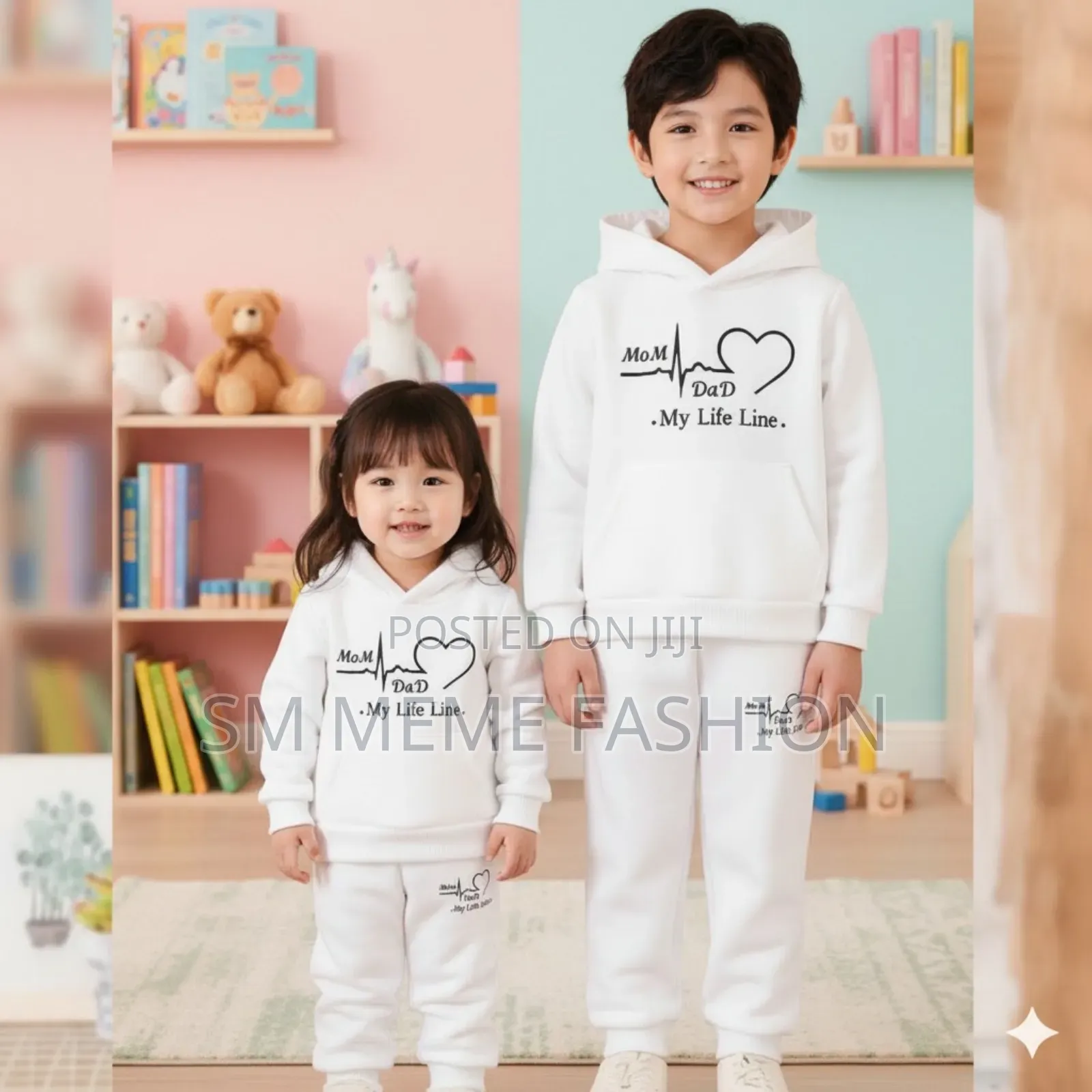 Elegant Stylish Baby Hoodie Set