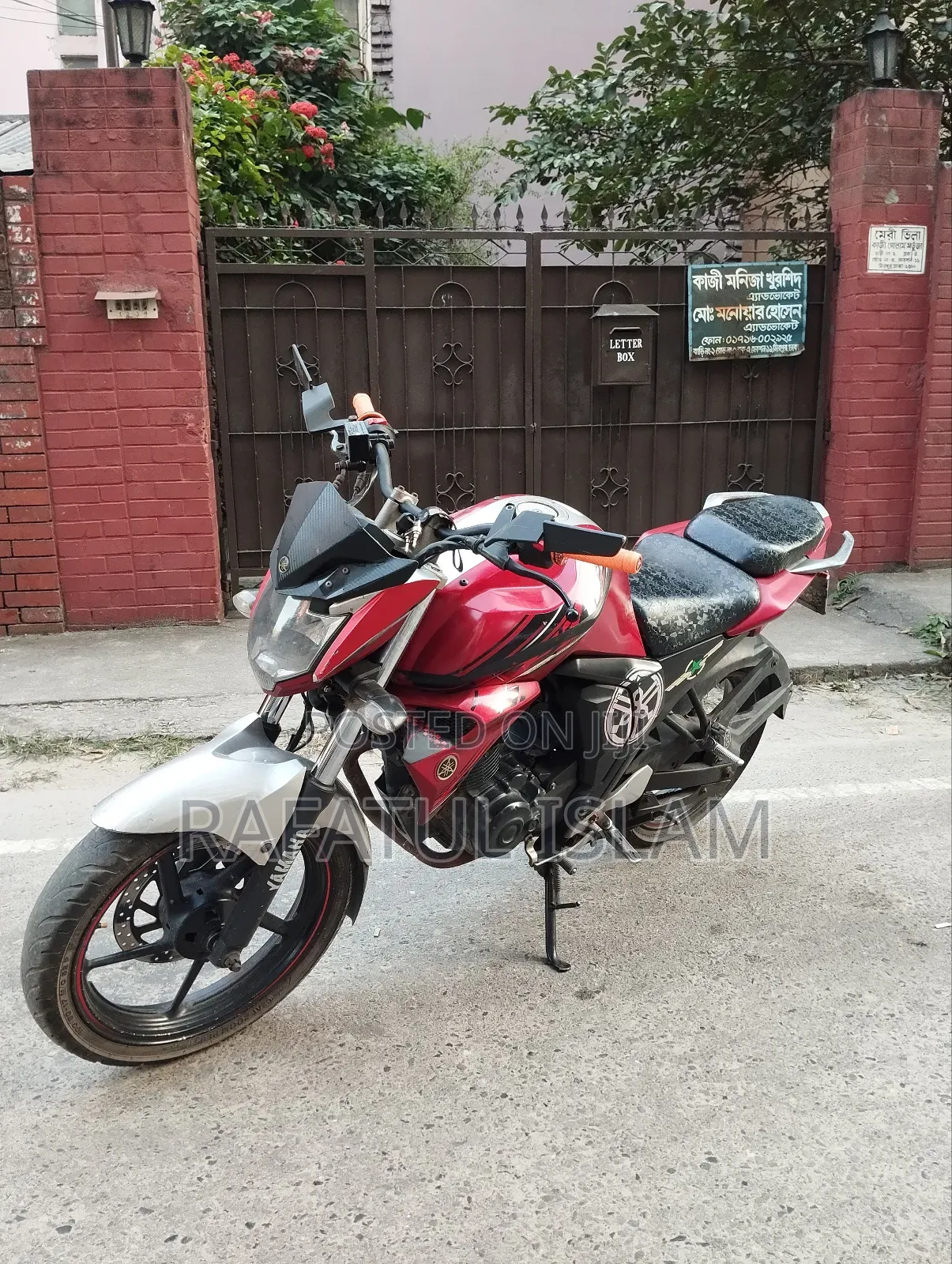 Yamaha FZ 2018 Red
