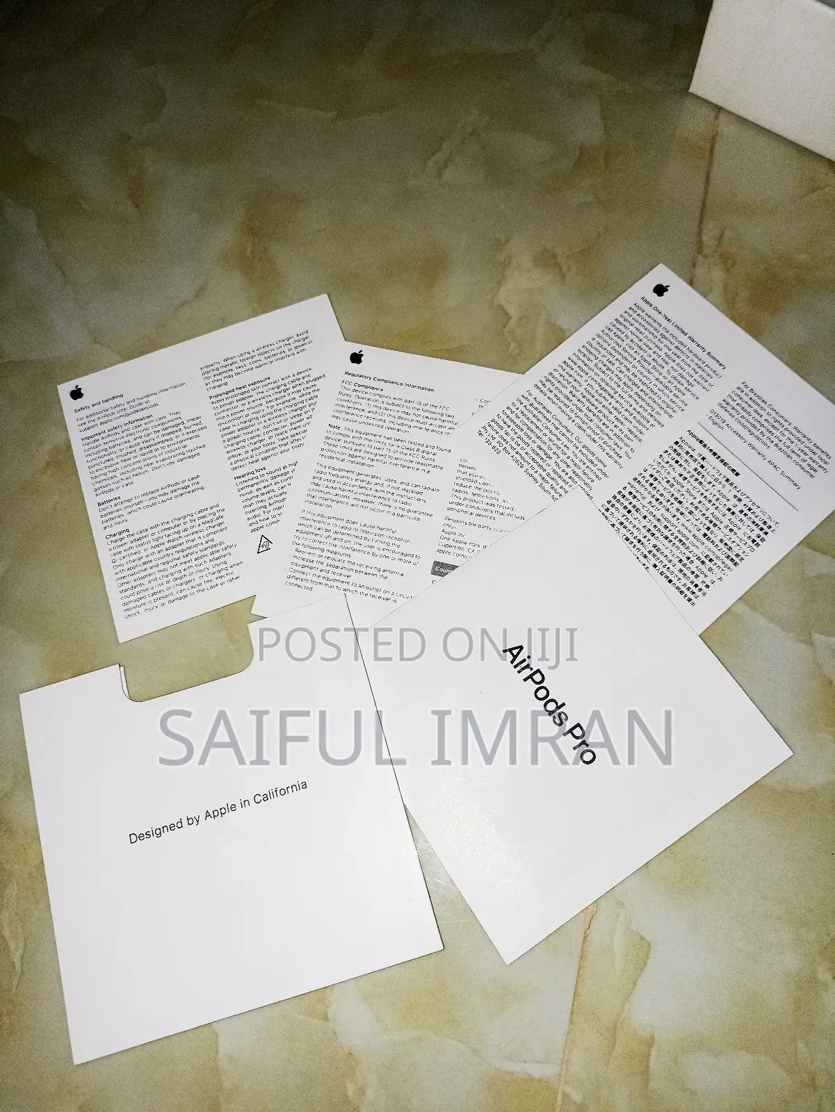 [Airpods Pro 2] Just Box and Equipments