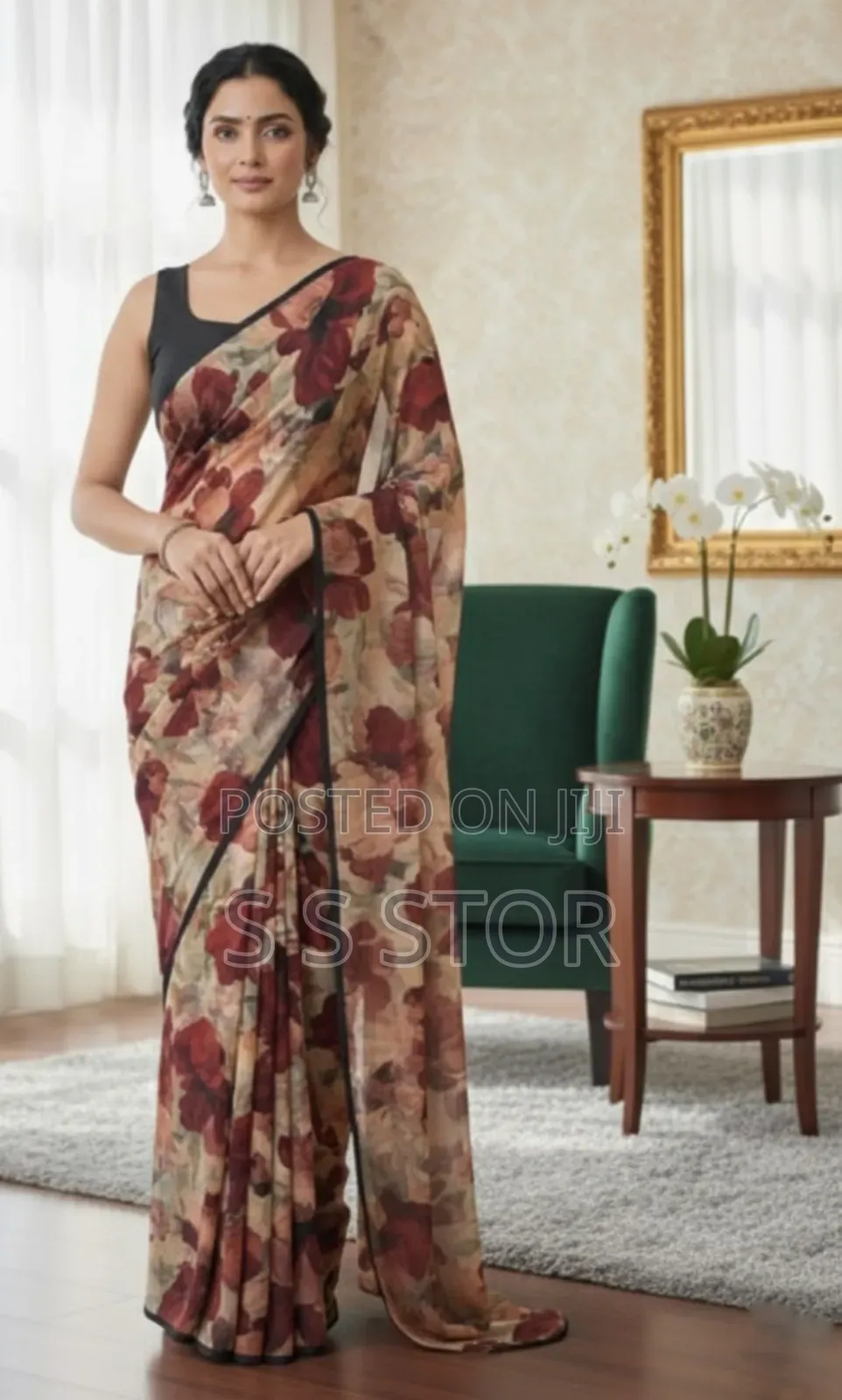 Classic Georgette Sharee