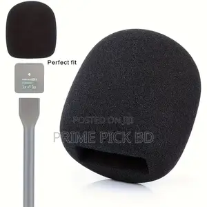 Gearup Wireless Microphone Holder for Interviews | Non-Slip Grip