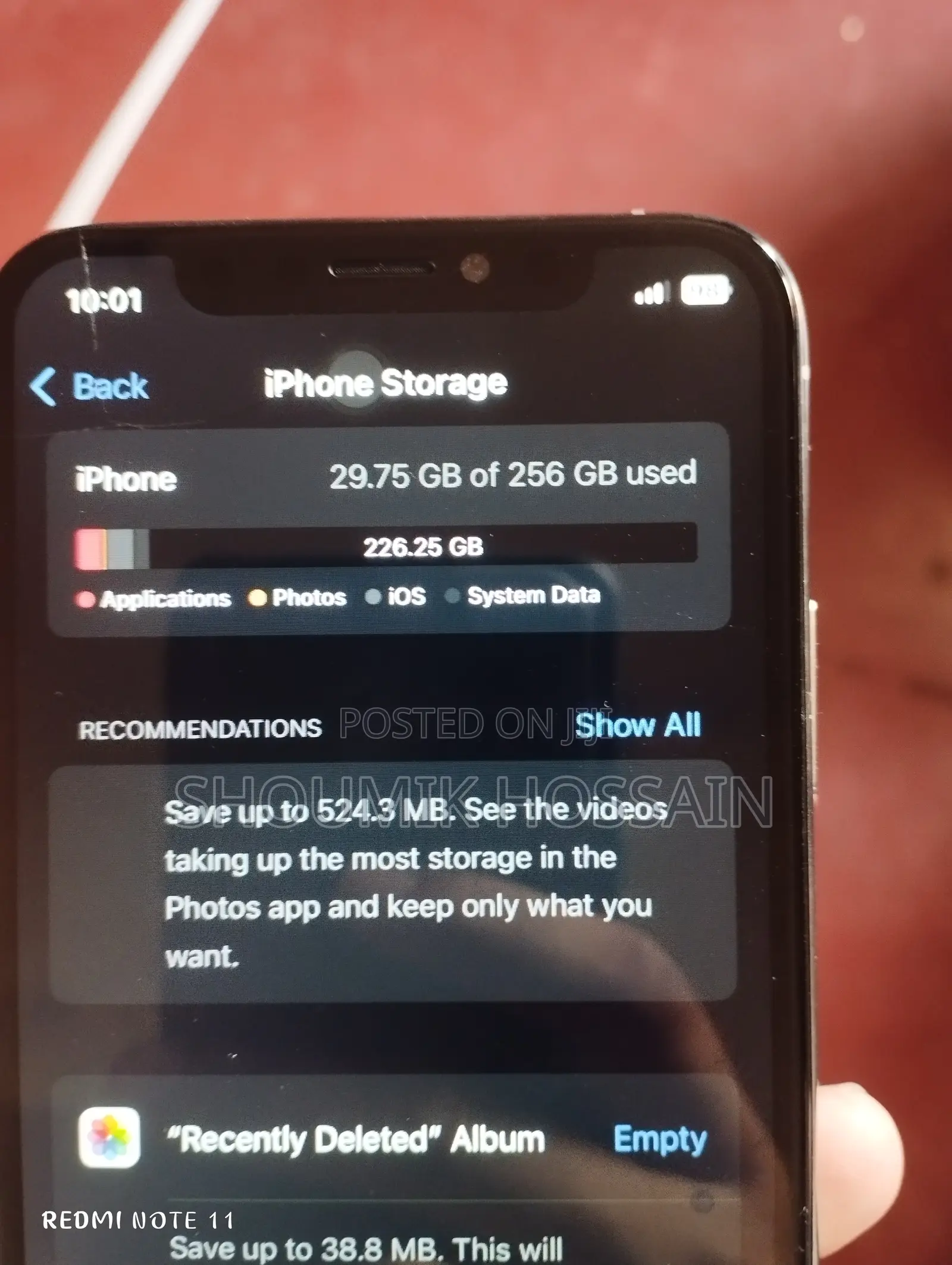 Apple iPhone XS 256 GB Silver