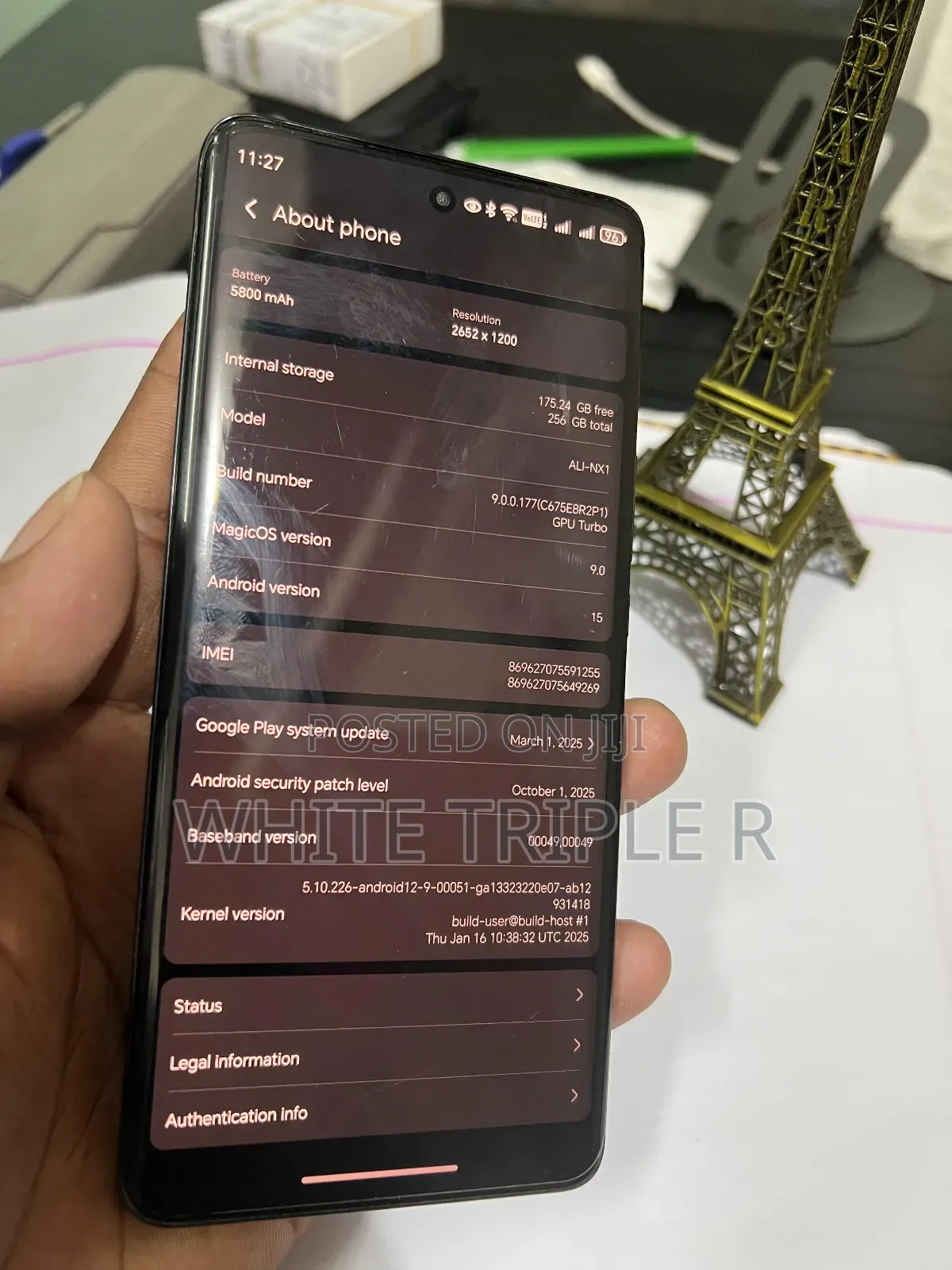 Honor X9b 5G 256 GB Black