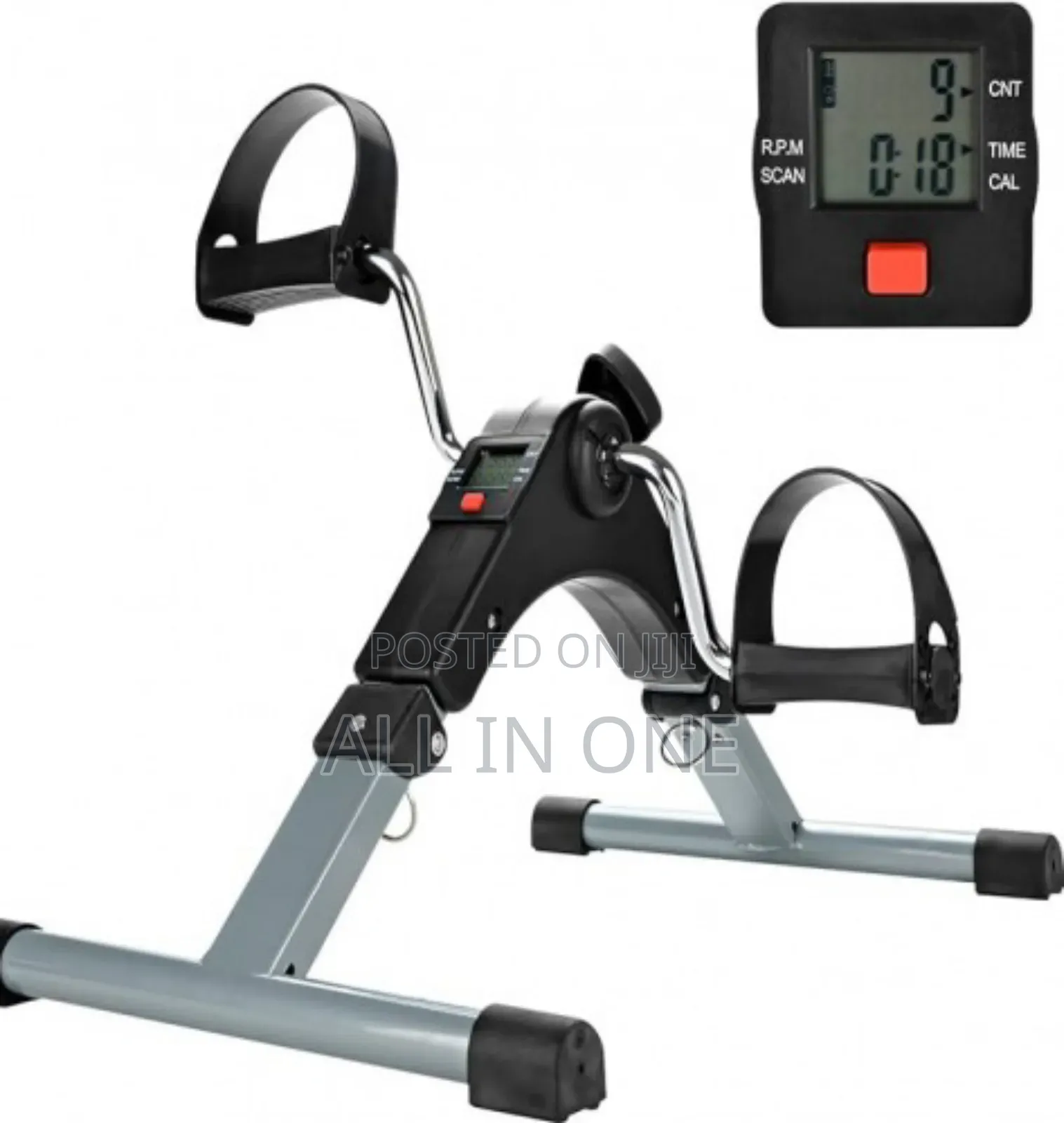 Mini Exercise Cycle/Portable Folding Arm and Leg Pedal
