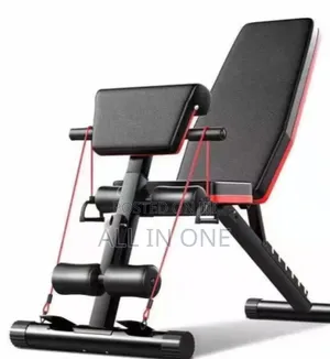Photo - Adjustable Weight Bench With Foldable Flat/Incline/Decline