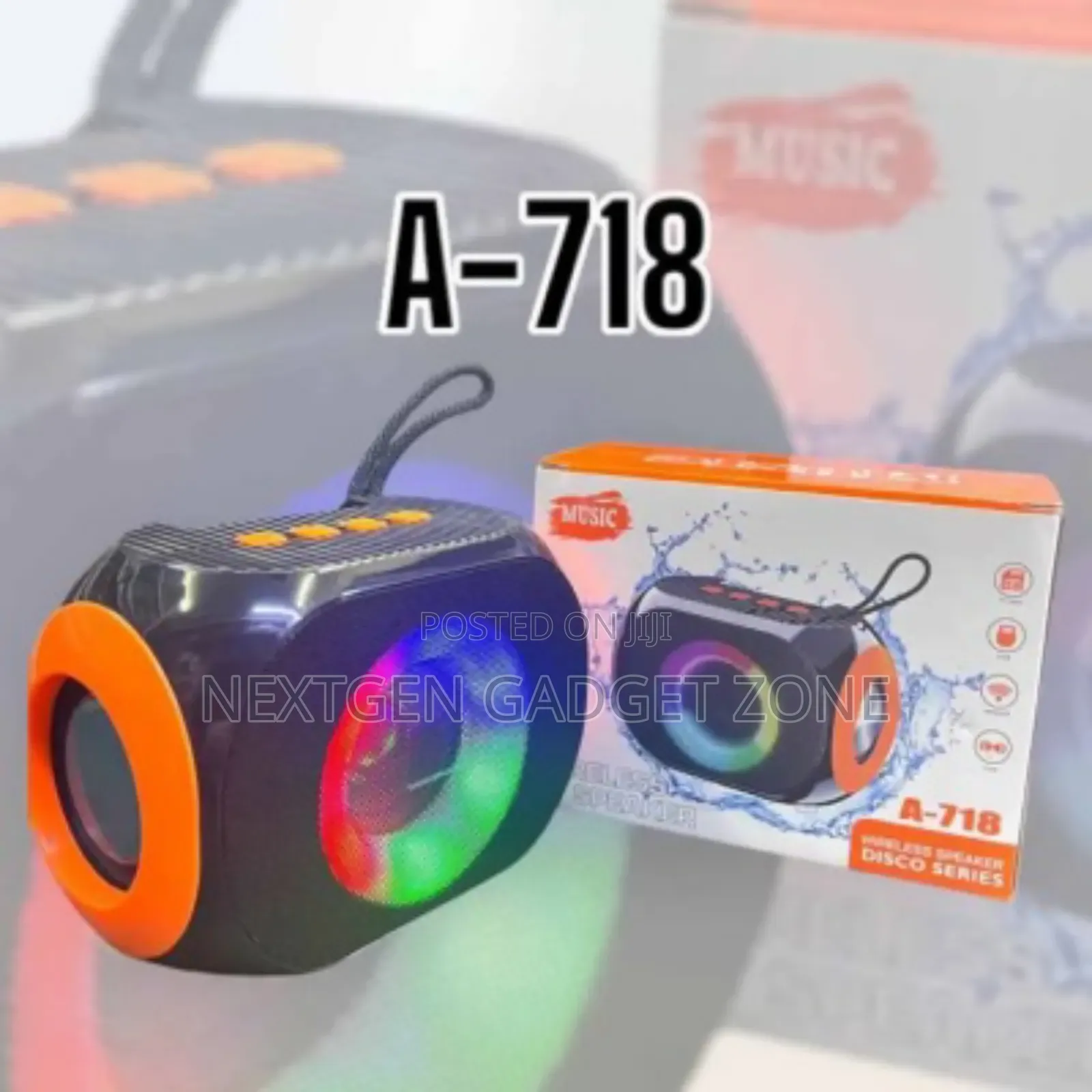 A-718 Wireless Disco Speaker