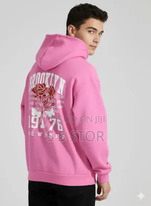 Drop Shoulder Hoodie for Men and Women আপডেট