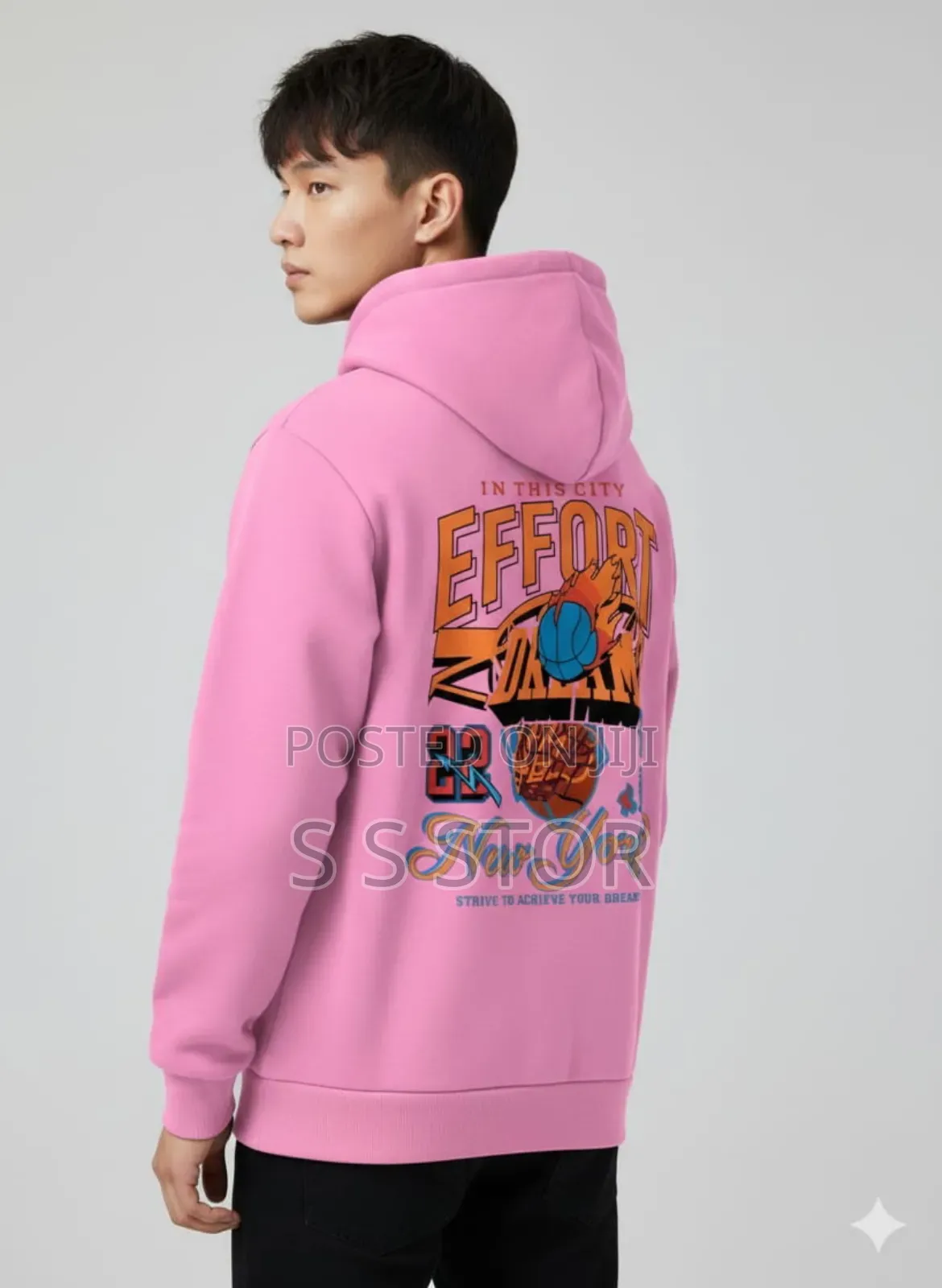 Drop Shoulder Hoodie for Men and Women আপডেট