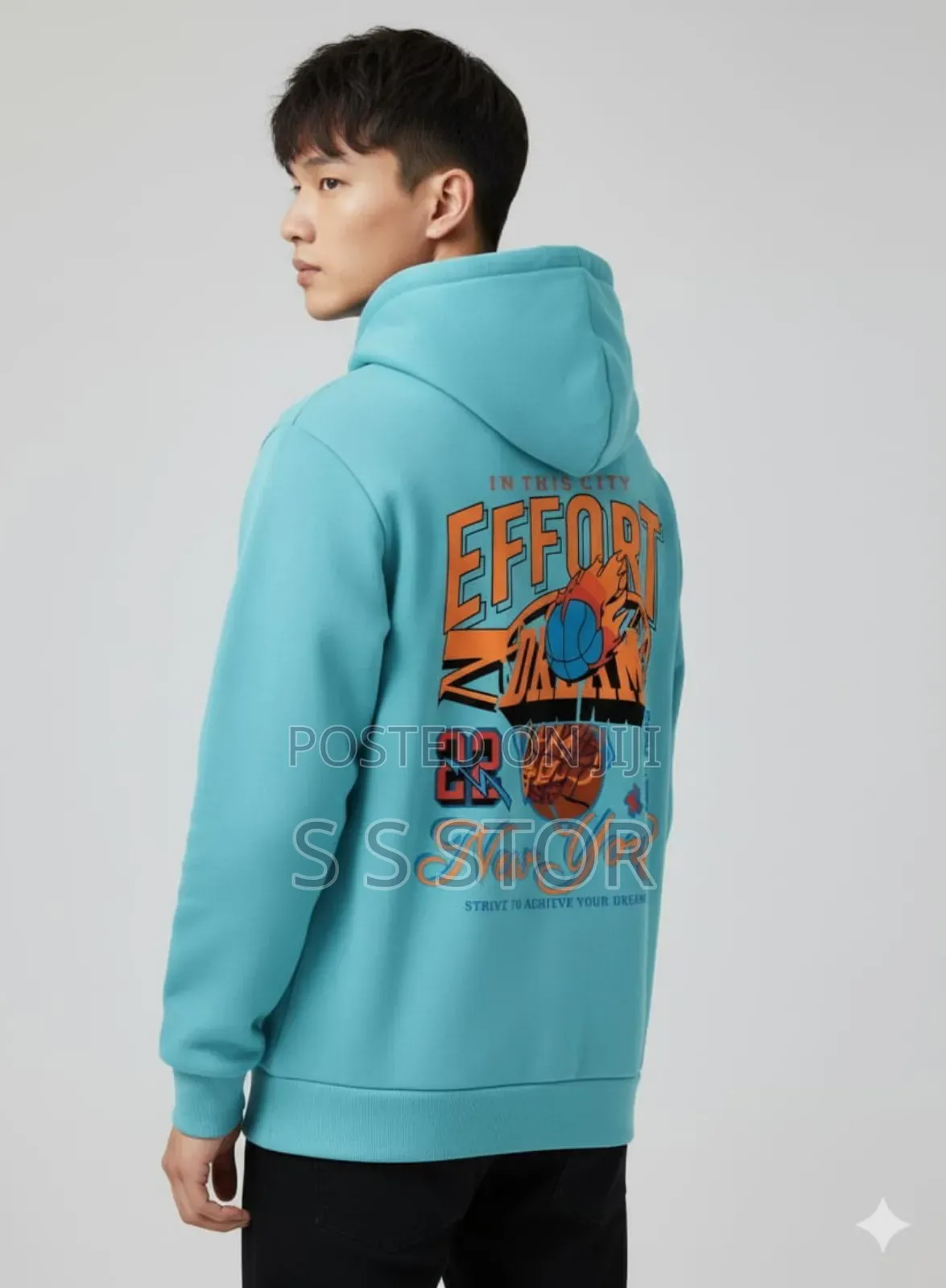 Drop Shoulder Hoodie for Men and Women আপডেট