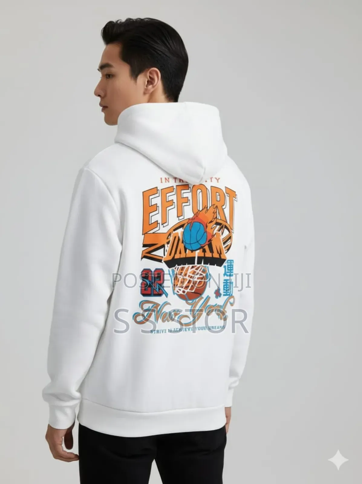 Drop Shoulder Hoodie for Men and Women আপডেট