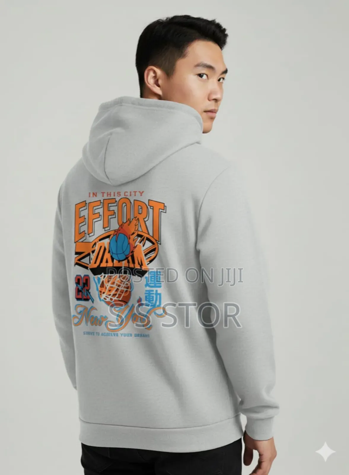 Drop Shoulder Hoodie for Men and Women আপডেট