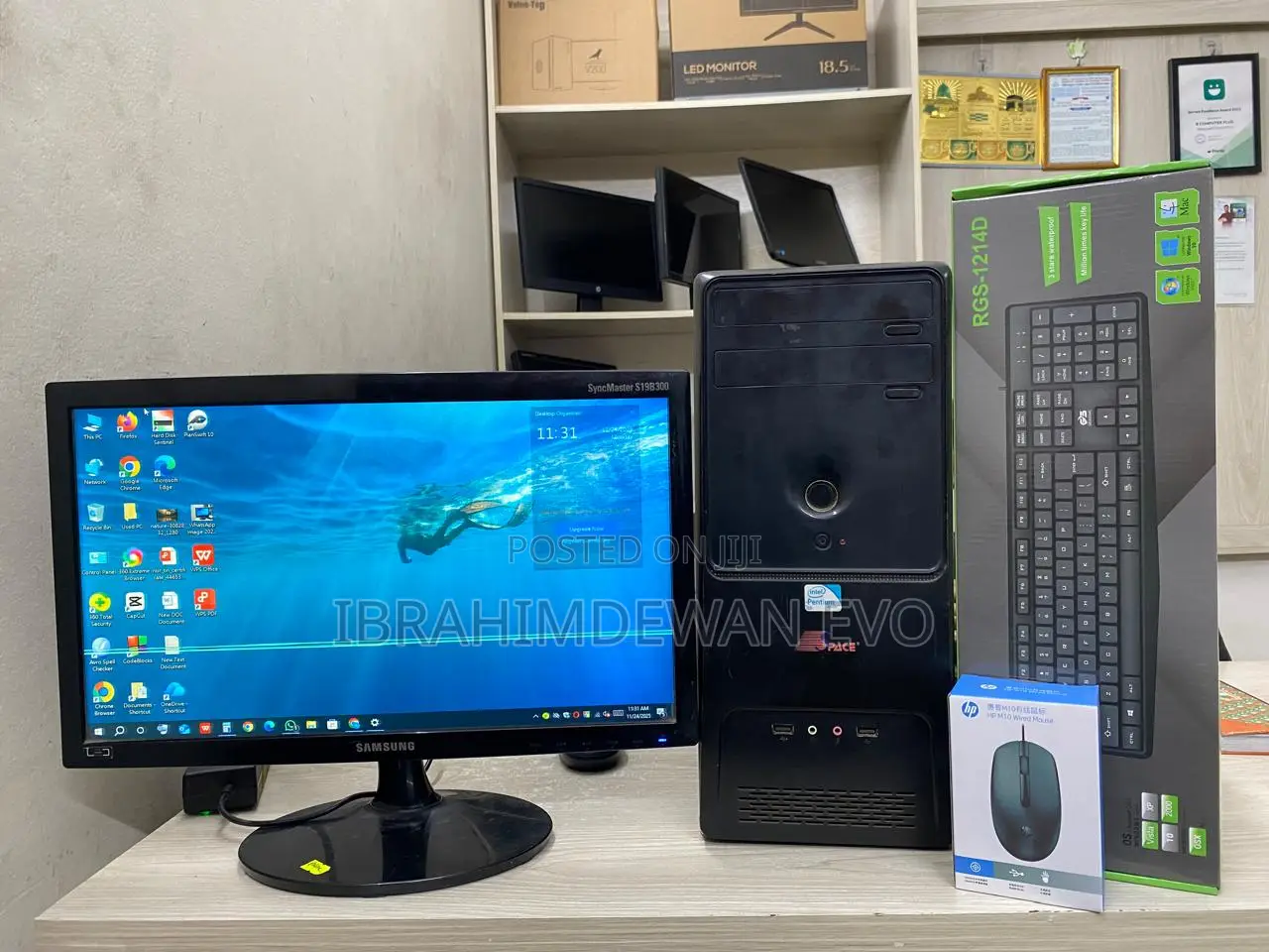 Desktop Computer Asus 4GB Intel Core 2 Duo HDD 320GB