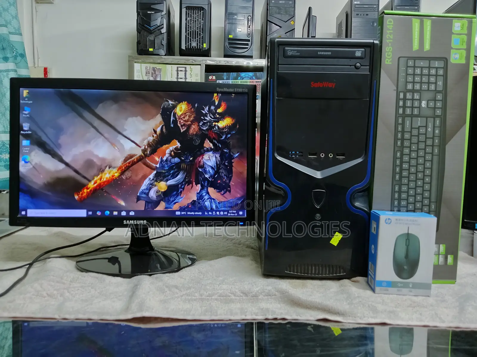 Desktop Computer 4GB Intel Core 2 Duo HDD 500GB