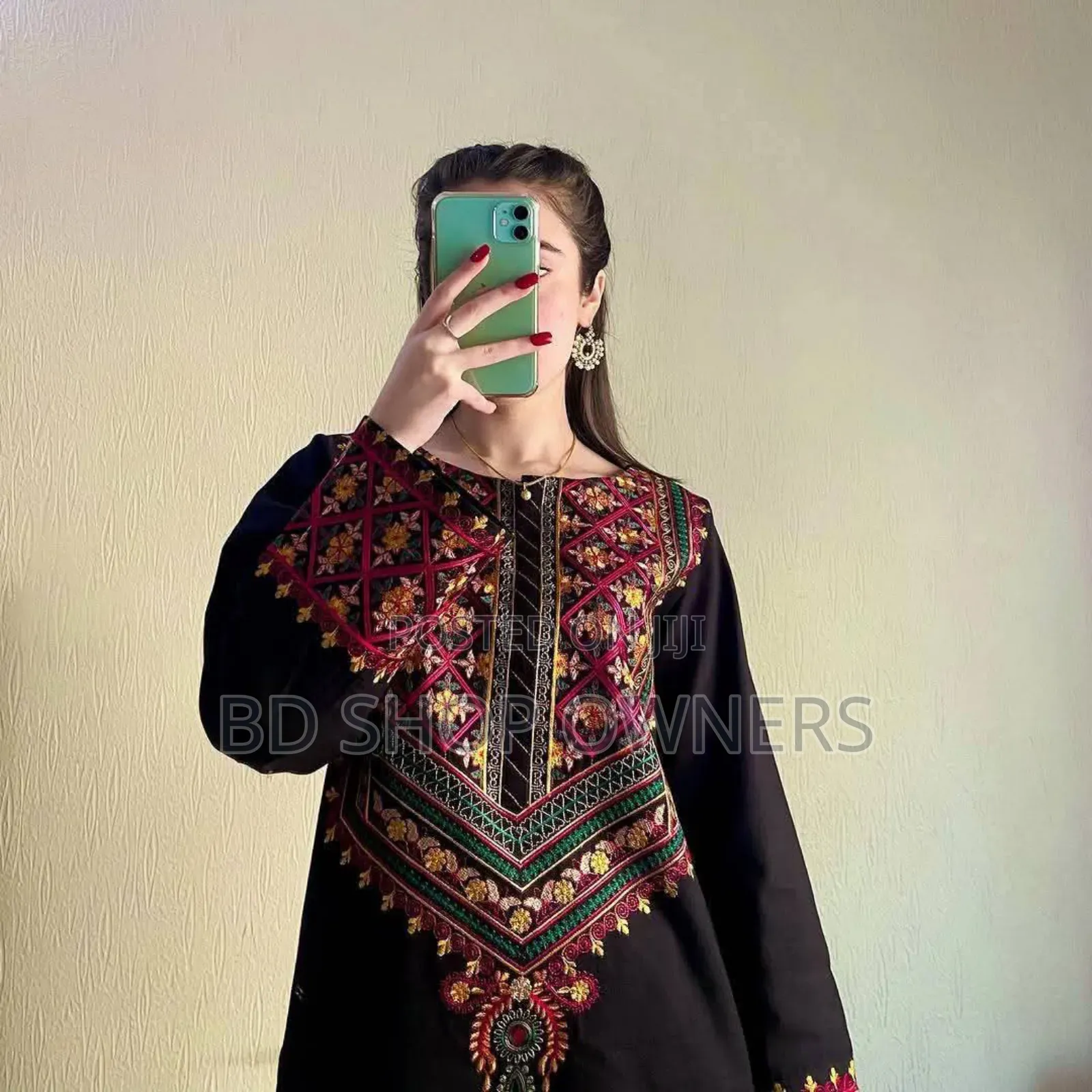 Salap Cotton 2 Piece
Full Ambudari Work