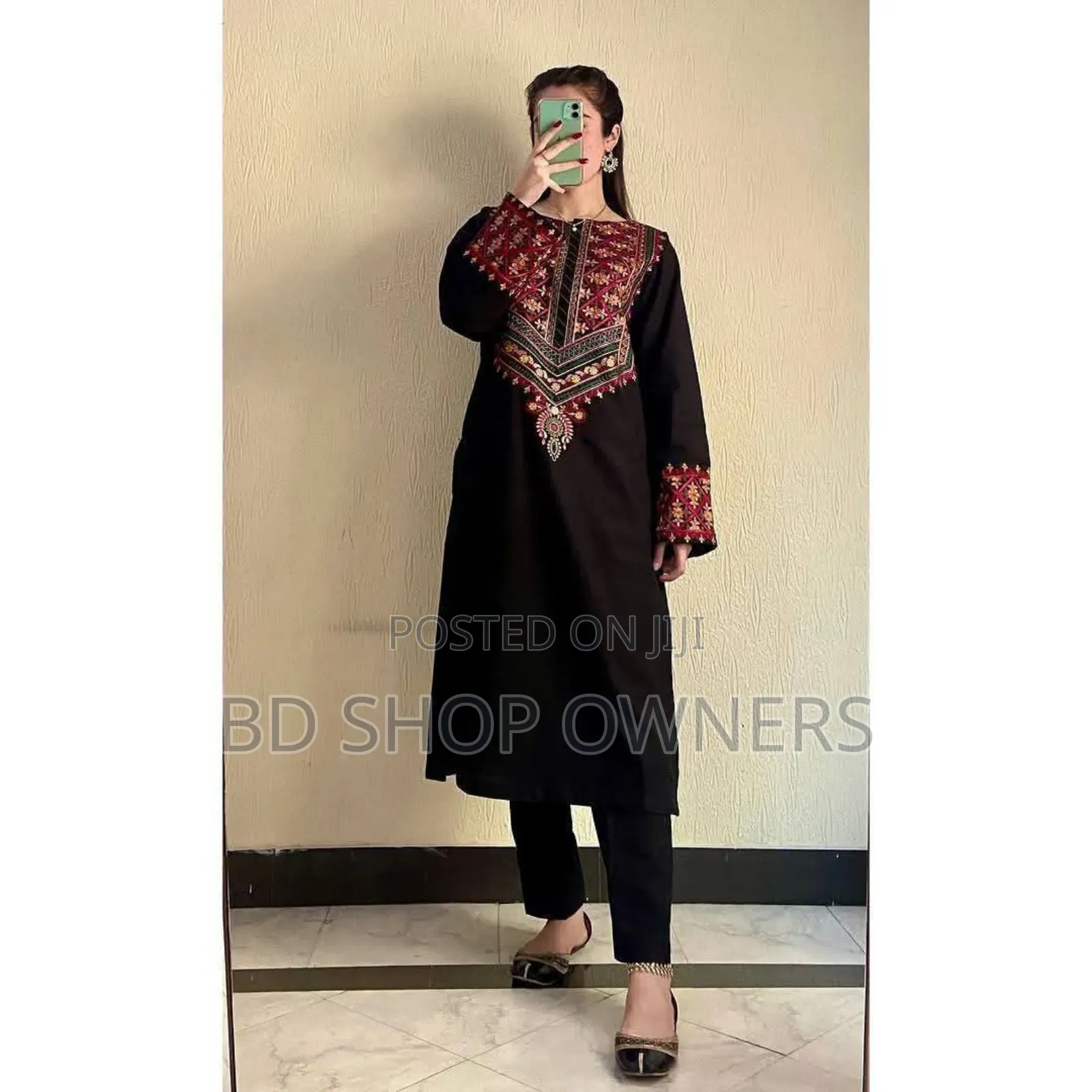 Salap Cotton 2 Piece
Full Ambudari Work