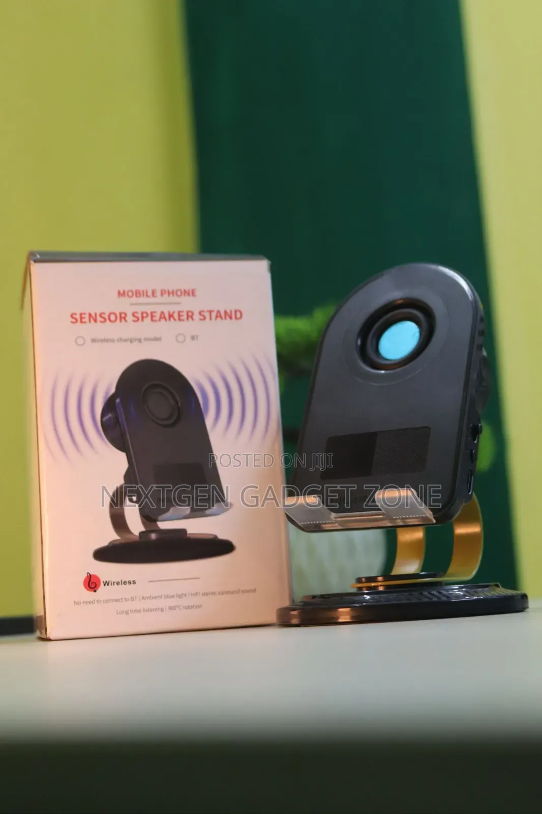 Mobile Phone Sensor Speaker Stand – 3-in-1 Magic Gadget!