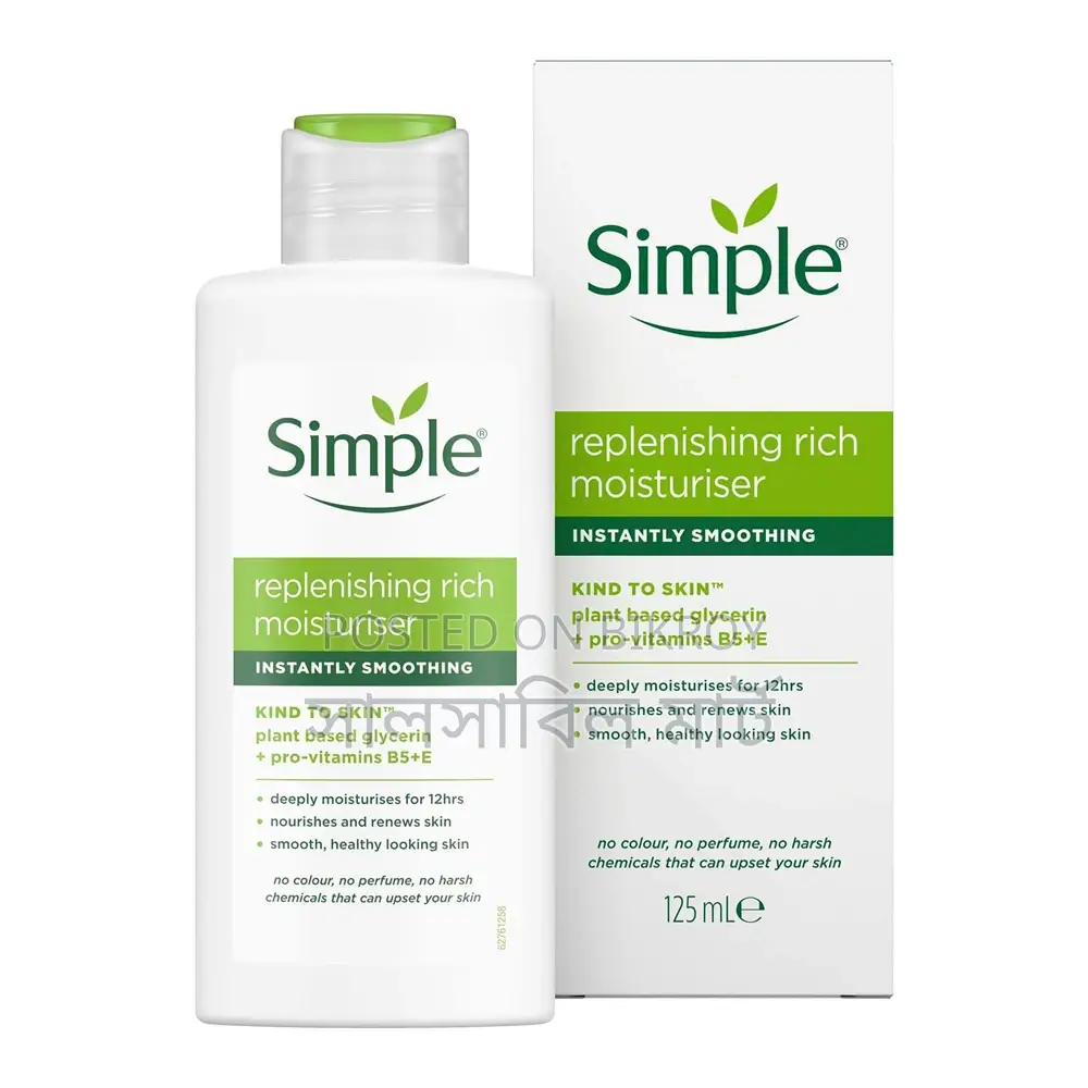 Simple Kind to Skin Replenishing Rich Moisturizer