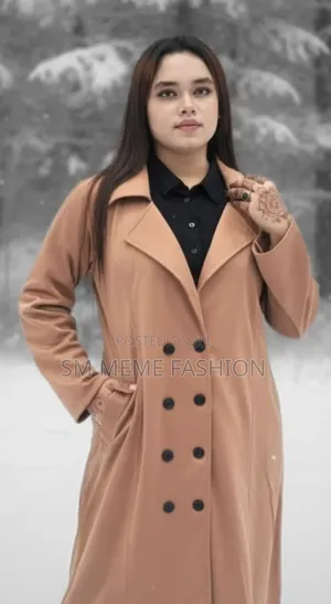 Stylish Ladies Overcoat (Button System)