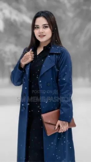 Stylish Ladies Overcoat (Button System)