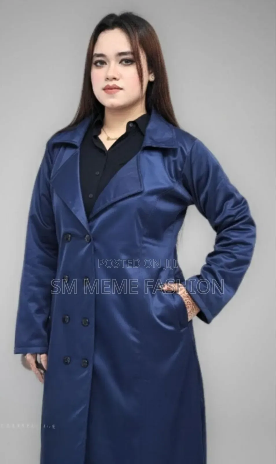 Stylish Ladies Overcoat (Button System)