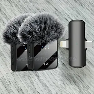 F11-2 Wireless Collar Microphone for iPhone Android