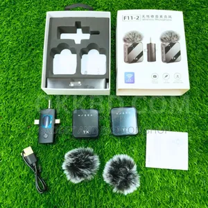 F11-2 Wireless Collar Microphone for iPhone Android