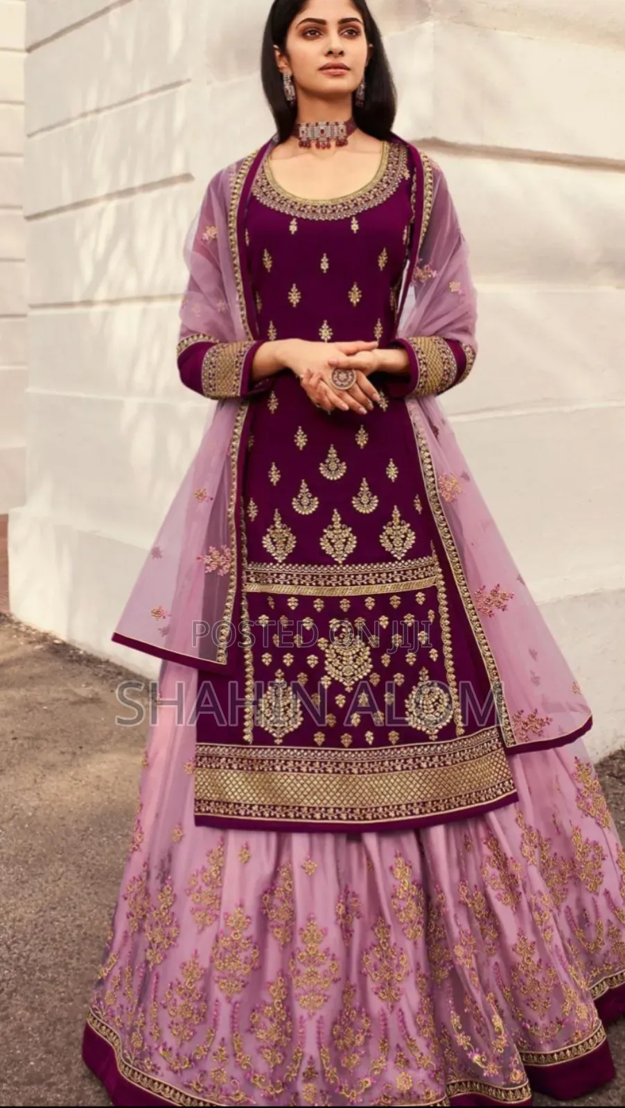 এমব্রয়ডারি পার্টি ড্রেস