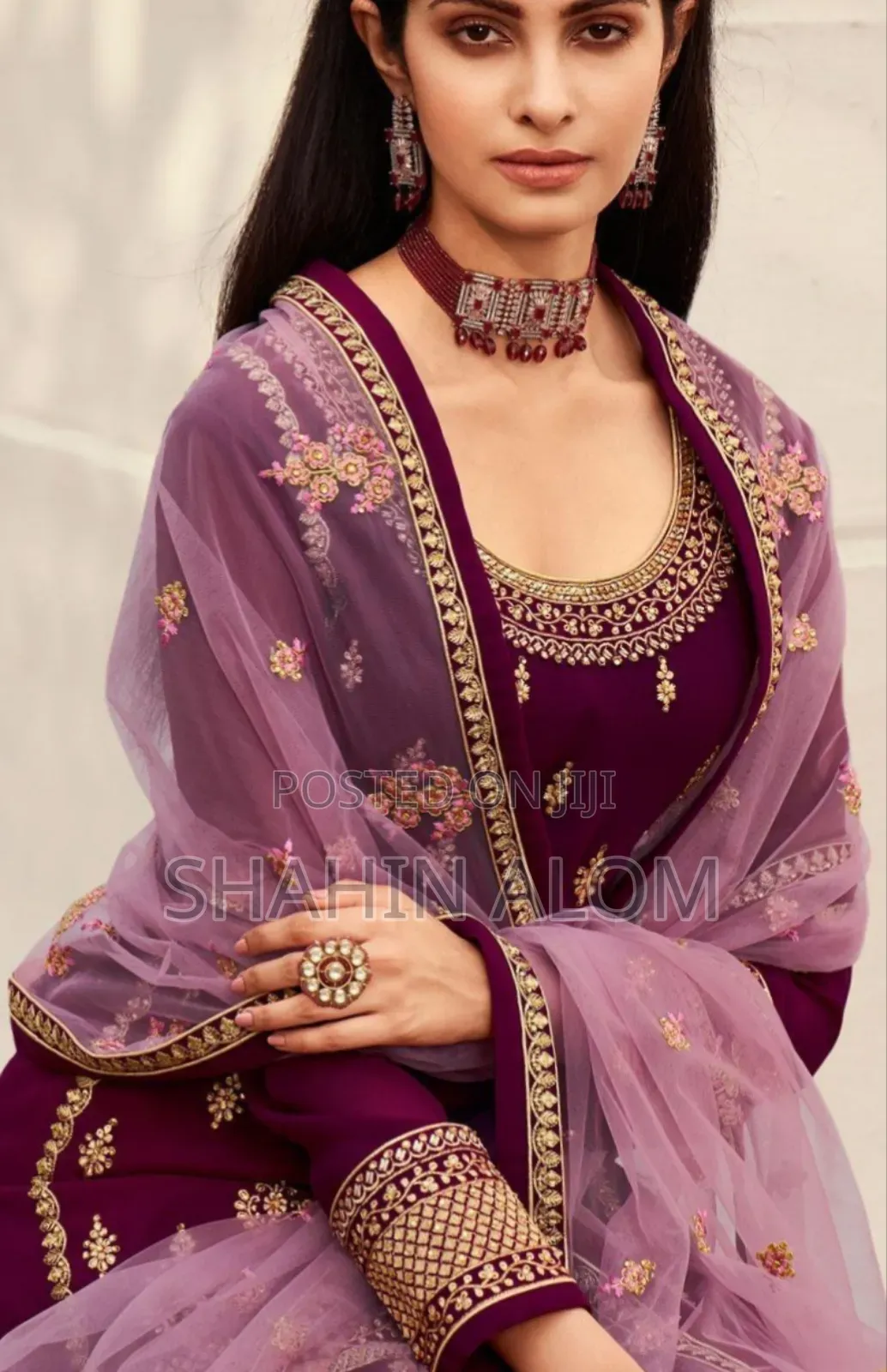 এমব্রয়ডারি পার্টি ড্রেস