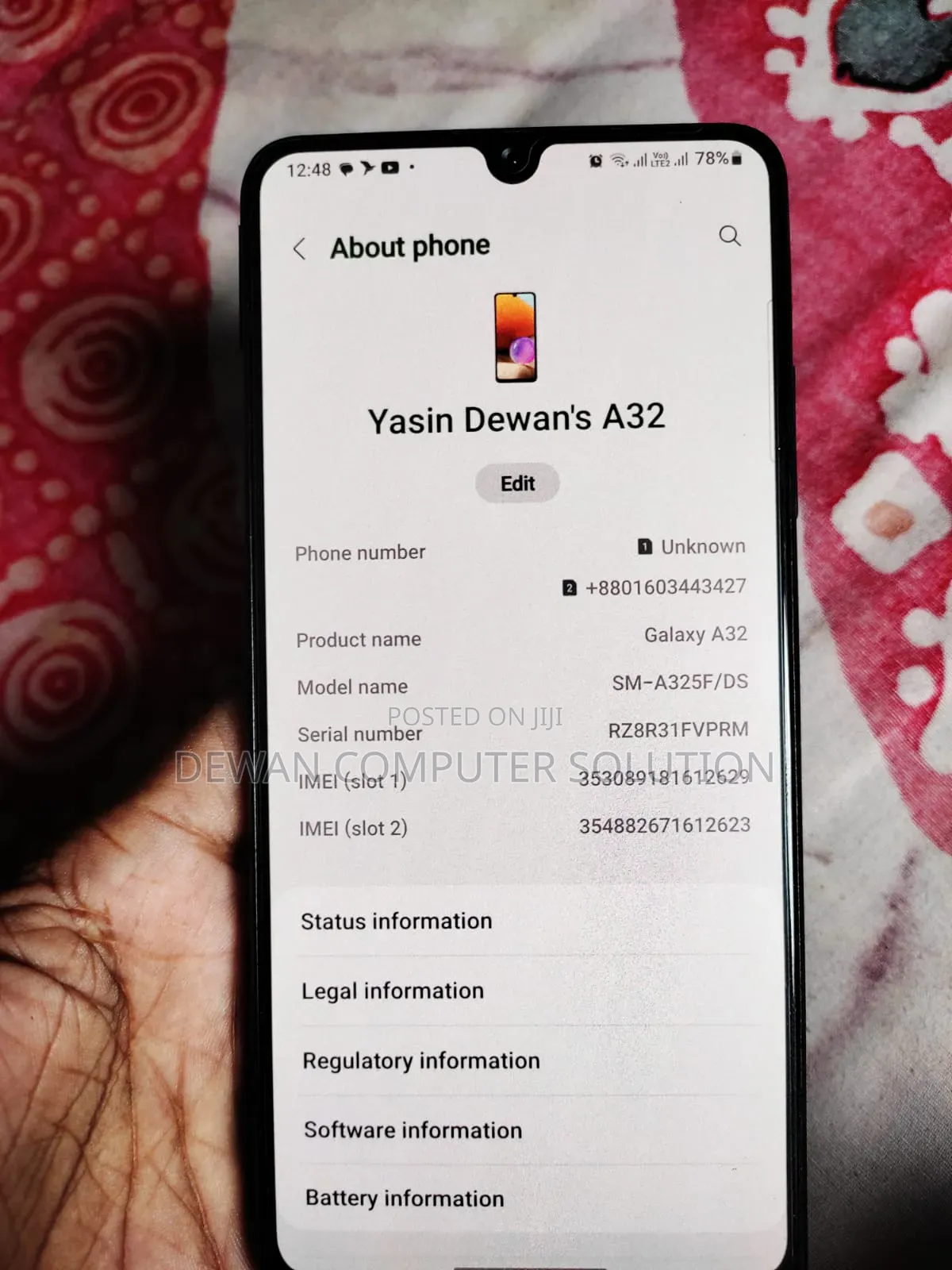 Samsung Galaxy A32 128 GB Gray