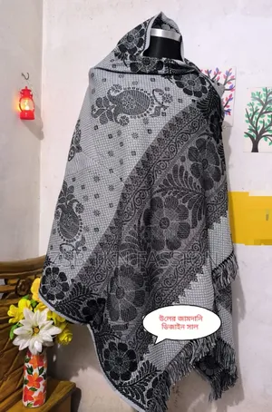 Premium Stylish Shall Chador উল সুতার প্রিমিয়াম জামদানি ডিজাইন শাল