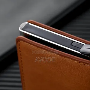 Automatic Pop-Up Credit Card Holder Aluminum Metal Box Card Slot