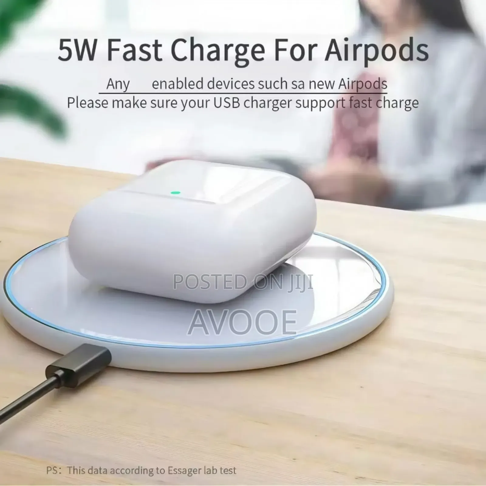 30w Wireless Fast Charging Pad Dock Station for All Device