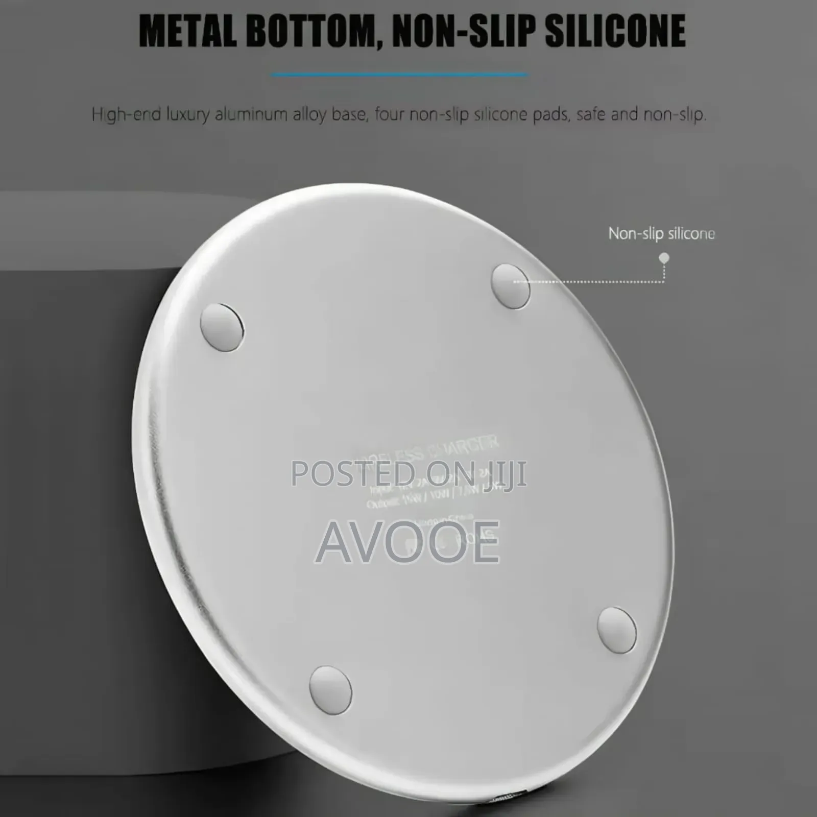 30w Wireless Fast Charging Pad Dock Station for All Device