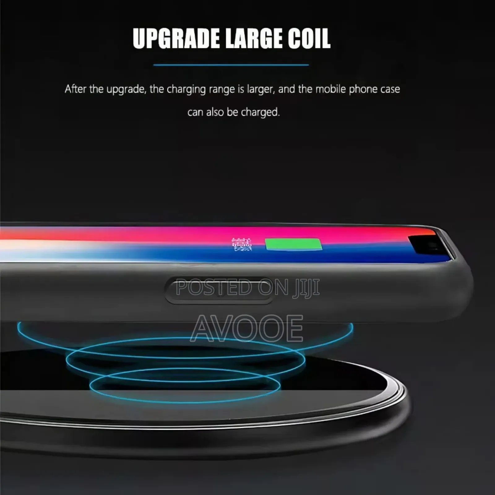 30w Wireless Fast Charging Pad Dock Station for All Device