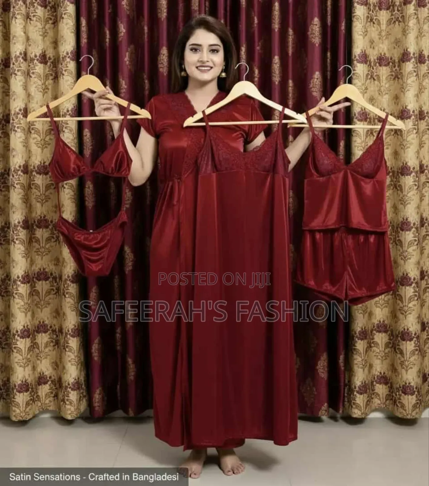 সাটিন নাইট ওয়ার সেটr