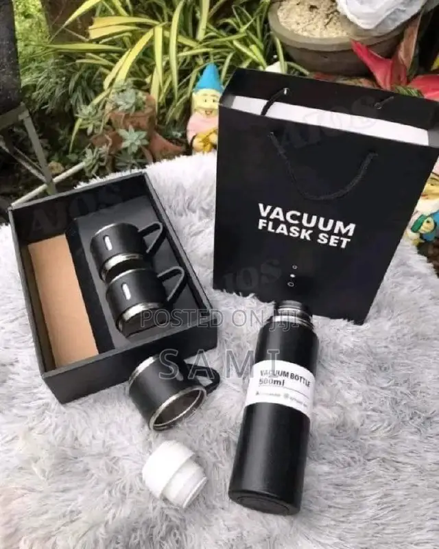 Vacuum Flask Set (500ml) ভ্যাকুয়াম ফ্লাক্স সেট